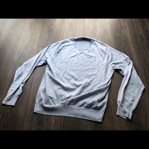 J crew mercantile light blue sweater shirt XL